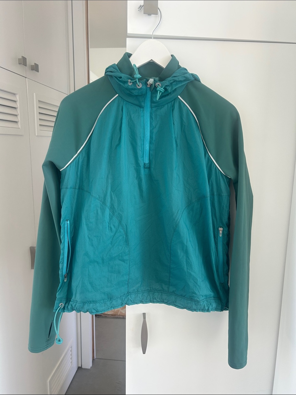 Outdoor Voices Teal Active Pullover